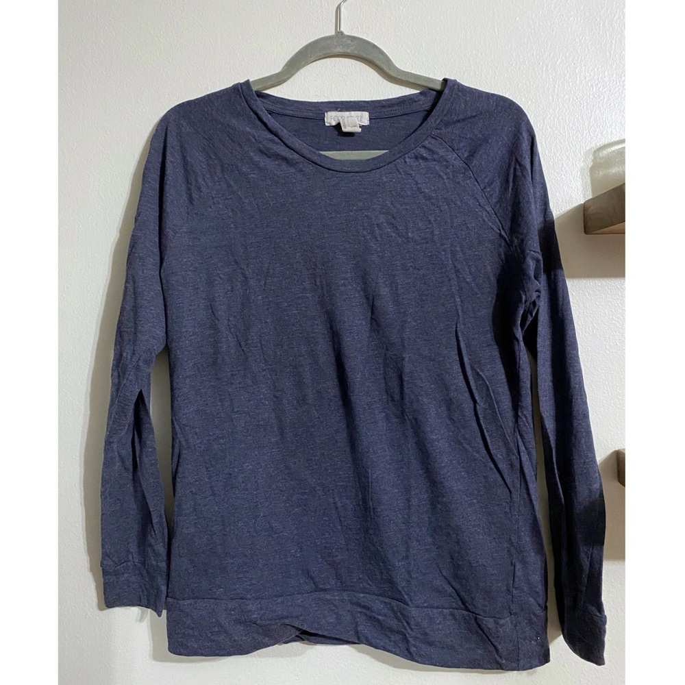 Forever 21 Long Sleeved Blue Shirt